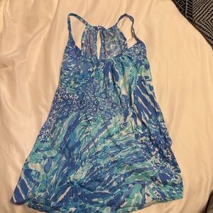 Lilly Pulitzer Blue and Green Camisole